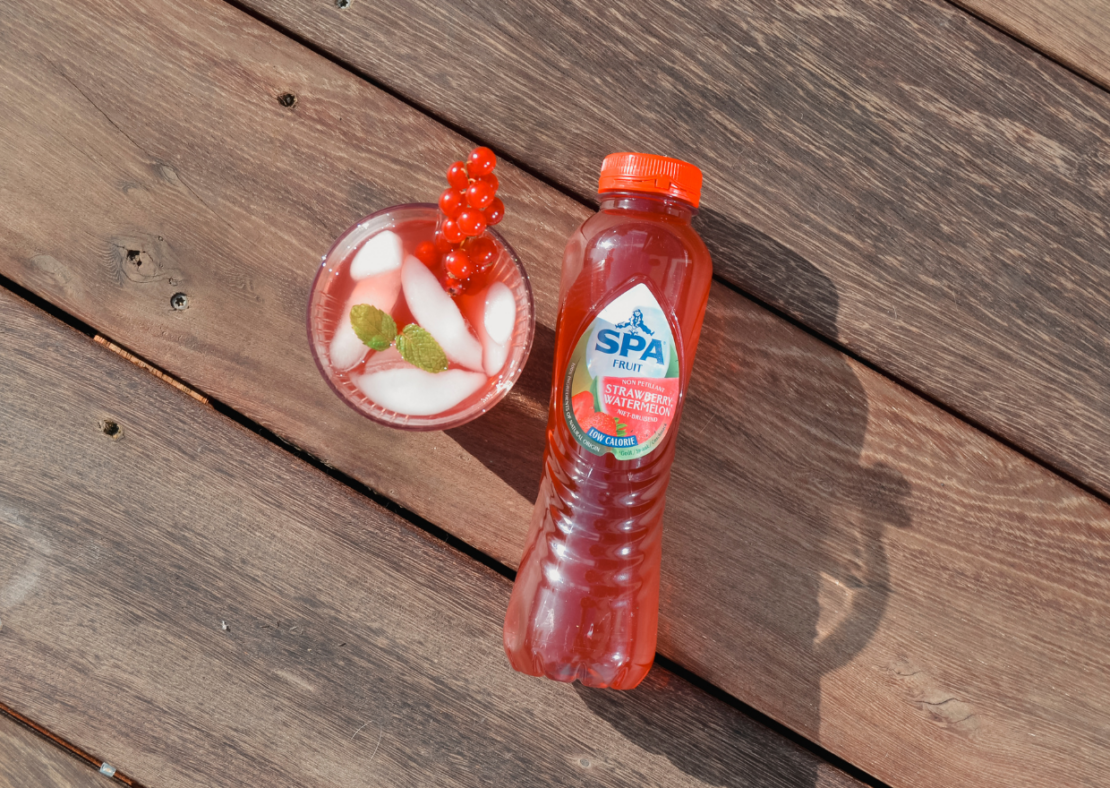 SPA® Fruit Strawberry watermelon in een glas