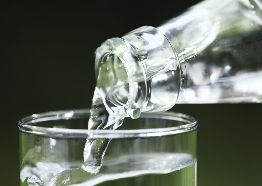 Water flessen
